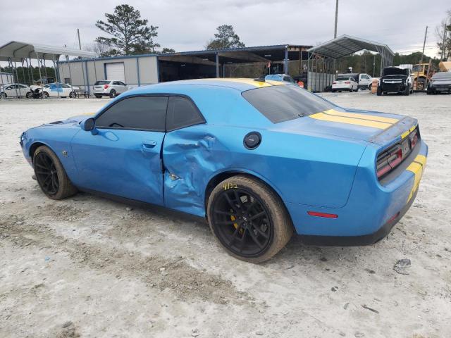 2C3CDZFJ6KH642263 - 2019 DODGE CHALLENGER R/T SCAT PACK BLUE photo 2
