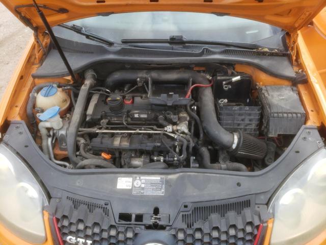 WVWFV71K47W165125 - 2007 VOLKSWAGEN NEW GTI FAHRENHEIT ORANGE photo 11