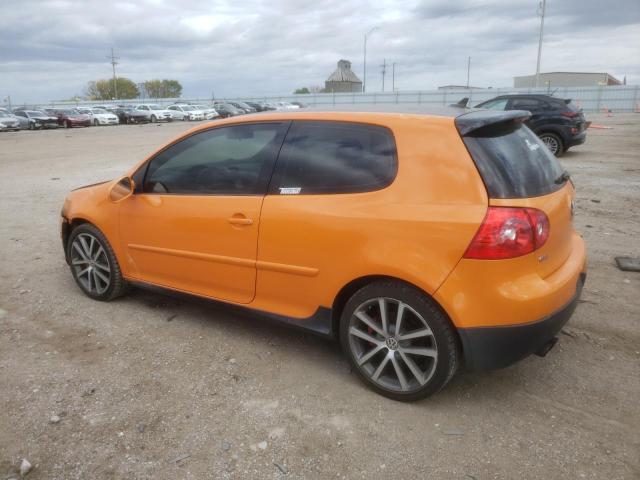 WVWFV71K47W165125 - 2007 VOLKSWAGEN NEW GTI FAHRENHEIT ORANGE photo 2