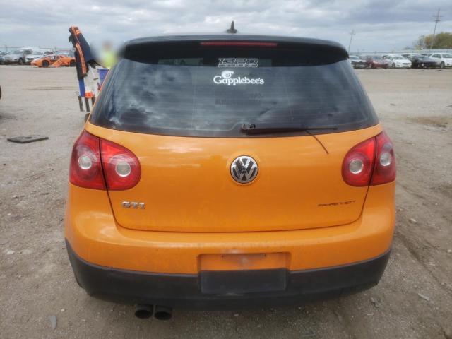 WVWFV71K47W165125 - 2007 VOLKSWAGEN NEW GTI FAHRENHEIT ORANGE photo 6