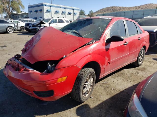 1FAFP34N87W254498 - 2007 FORD FOCUS ZX4 RED photo 1