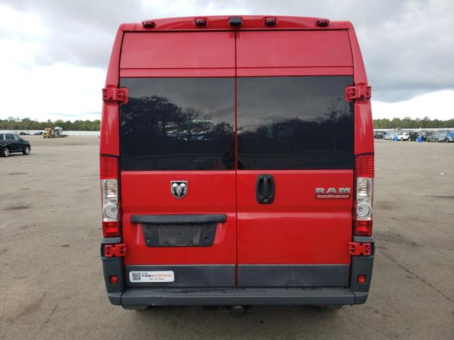 3C6TRVCG5GE131555 - 2016 RAM PROMASTER 2500 HIGH წითელი ფოტო 6