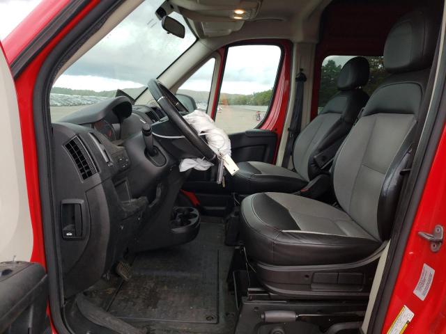 3C6TRVCG5GE131555 - 2016 RAM PROMASTER 2500 HIGH წითელი ფოტო 7