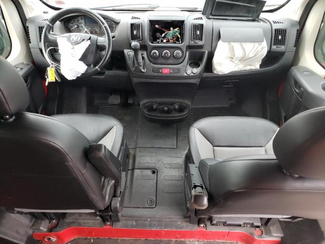 3C6TRVCG5GE131555 - 2016 RAM PROMASTER 2500 HIGH წითელი ფოტო 8