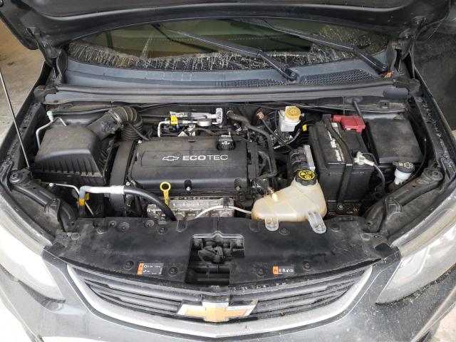 1G1JB5SH0H4156423 - 2017 CHEVROLET SONIC LS 棕色 照片 11