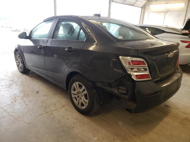 1G1JB5SH0H4156423 - 2017 CHEVROLET SONIC LS 棕色 照片 2