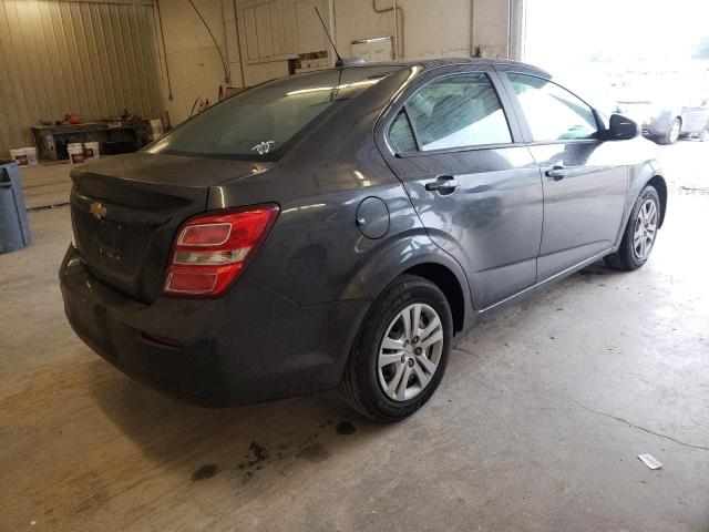 1G1JB5SH0H4156423 - 2017 CHEVROLET SONIC LS 棕色 照片 3