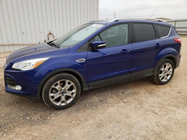 1FMCU0J99GUA66415 - 2016 FORD ESCAPE TITANIUM BLUE photo 1