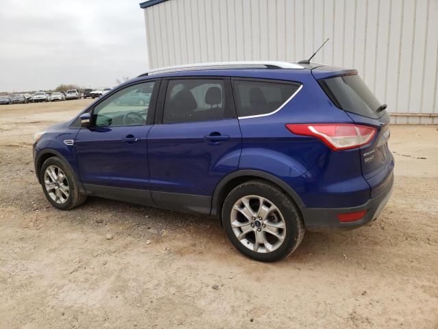 1FMCU0J99GUA66415 - 2016 FORD ESCAPE TITANIUM BLUE photo 2