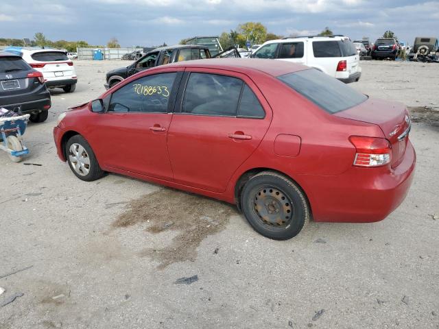 JTDBT923771124377 - 2007 TOYOTA YARIS RED photo 2