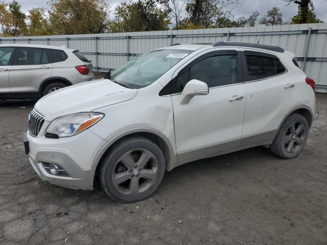 KL4CJHSB0EB647088 - 2014 BUICK ENCORE PREMIUM WHITE photo 1