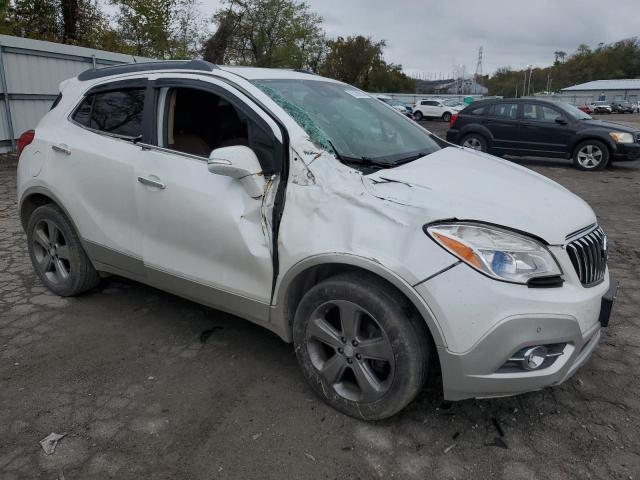 KL4CJHSB0EB647088 - 2014 BUICK ENCORE PREMIUM WHITE photo 4