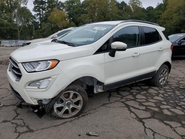 MAJ3S2GEXMC398204 - 2021 FORD ECOSPORT SE WHITE photo 1