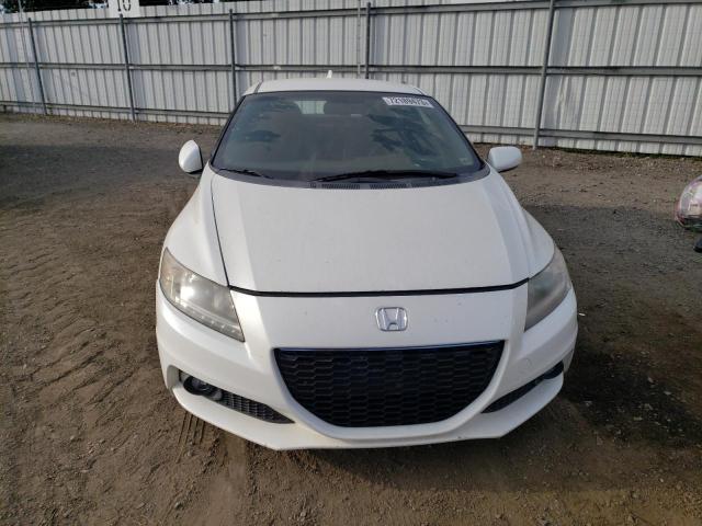 JHMZF1D6XDS002213 - 2013 HONDA CR-Z EX WHITE photo 5