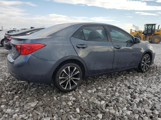 5YFBURHE6KP906020 - 2019 TOYOTA COROLLA L BLUE photo 3