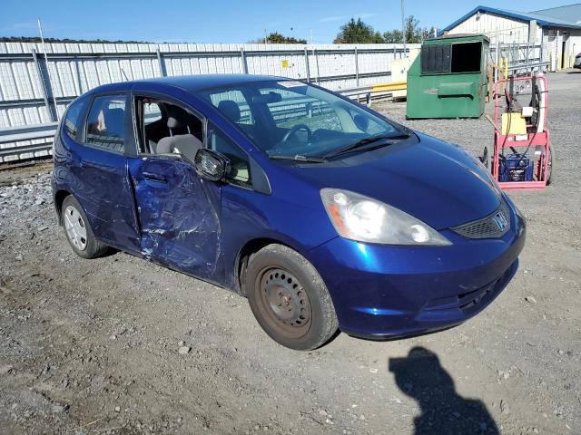 JHMGE8H36CC030005 - 2012 HONDA FIT BLUE photo 4