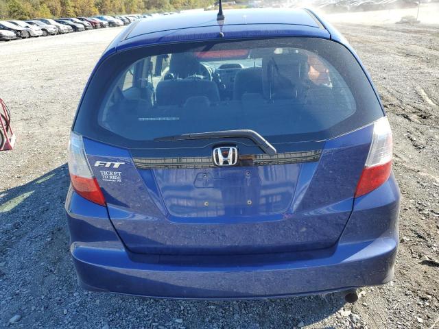 JHMGE8H36CC030005 - 2012 HONDA FIT BLUE photo 6