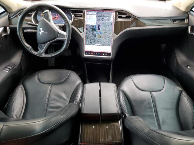 5YJSA1DG9DFP12145 - 2013 TESLA MODEL S Կարմիր լուսանկար 8