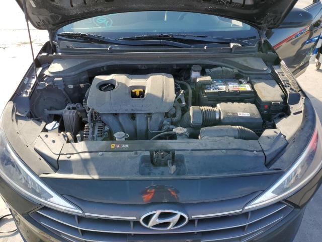 KMHD74LF4KU784114 - 2019 HYUNDAI ELANTRA SE BLACK photo 11