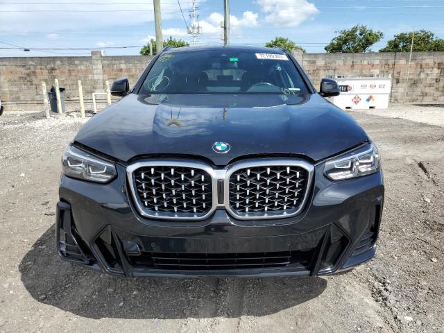 5UX33DT06N9K62744 - 2022 BMW X4 XDRIVE30I BLACK photo 5