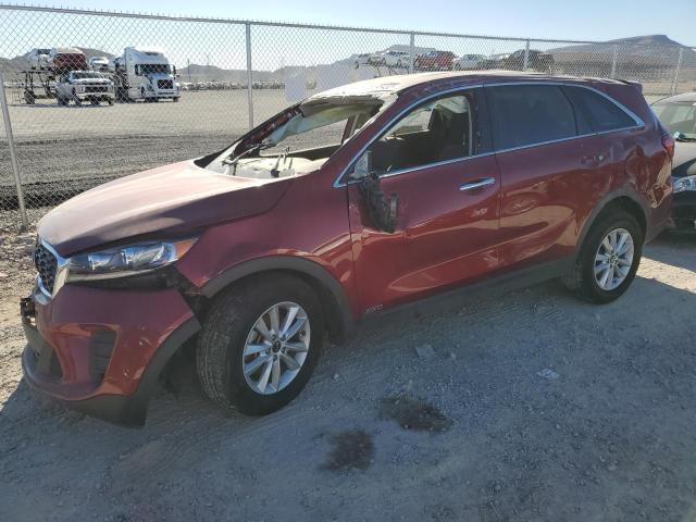 5XYPGDA50LG618607 - 2020 KIA SORENTO S MAROON photo 1