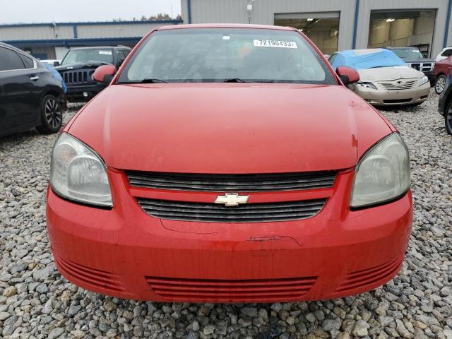 1G1AT18H997175985 - 2009 CHEVROLET COBALT LT RED photo 5