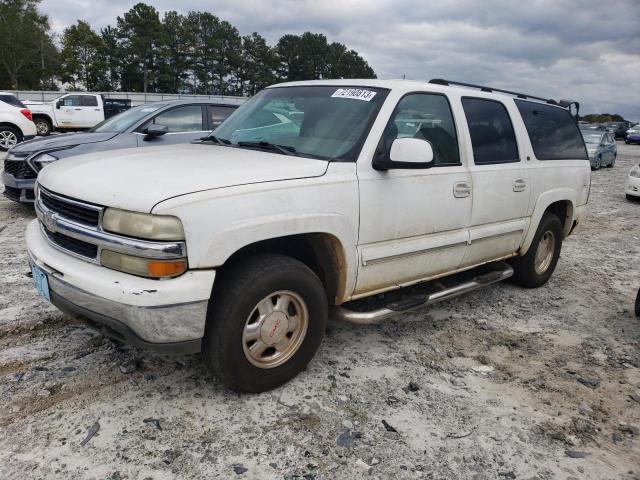 1GNFK16T81J209789 - 2001 CHEVROLET SUBURBAN K1500 WHITE photo 1