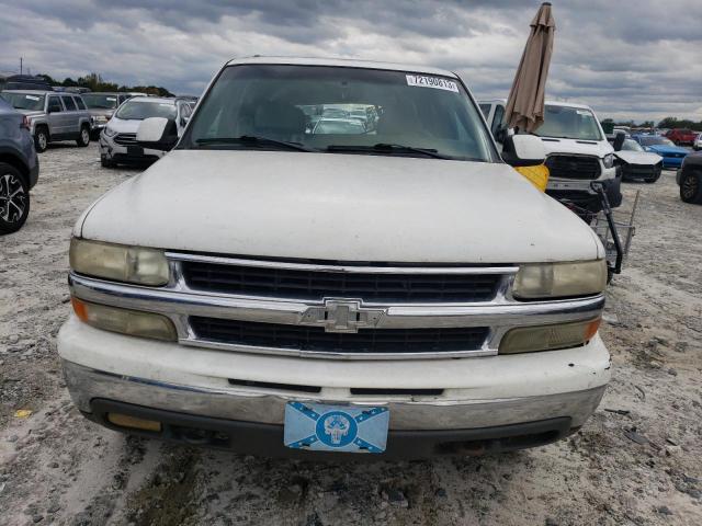 1GNFK16T81J209789 - 2001 CHEVROLET SUBURBAN K1500 WHITE photo 5