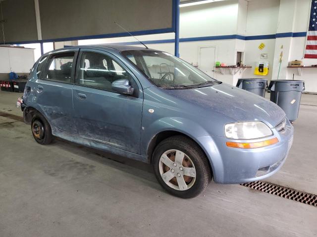 KL1TD66608B083078 - 2008 CHEVROLET AVEO BASE BLUE photo 4