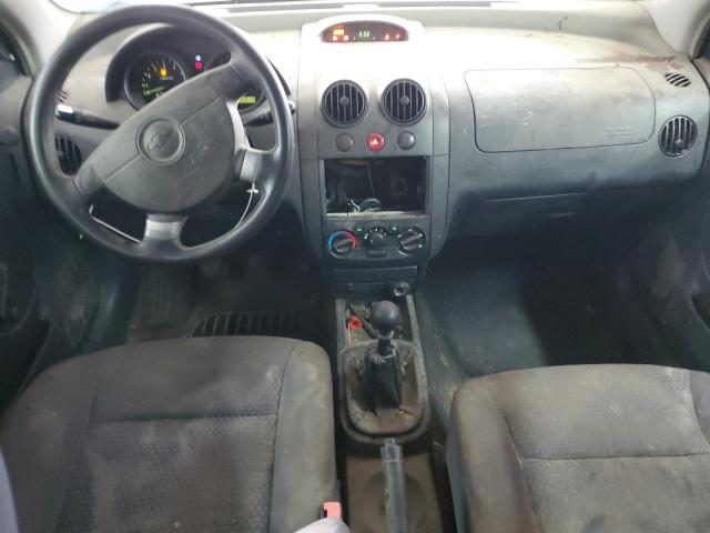 KL1TD66608B083078 - 2008 CHEVROLET AVEO BASE BLUE photo 8