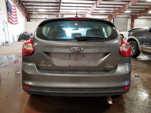 1FADP3K27EL332445 - 2014 FORD FOCUS SE GRAY photo 6