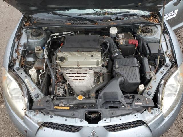 4A3AK24F67E027920 - 2007 MITSUBISHI ECLIPSE GS GRAY photo 11