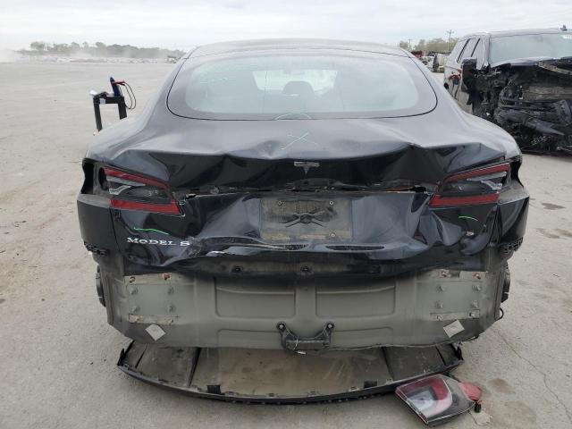 5YJSA1E18HF202482 - 2017 TESLA MODEL S შავი ფოტო 6