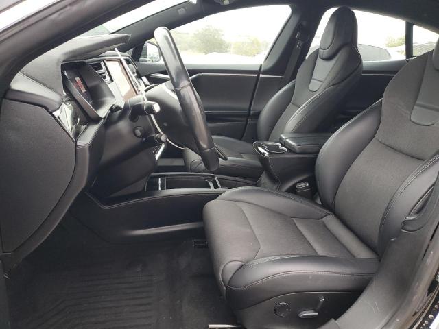 5YJSA1E18HF202482 - 2017 TESLA MODEL S შავი ფოტო 7