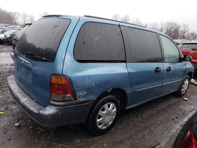 2FMZA51441BA04129 - 2001 FORD WINDSTAR LX BLUE photo 3