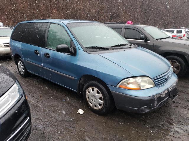 2FMZA51441BA04129 - 2001 FORD WINDSTAR LX BLUE photo 4