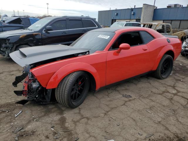 2C3CDZH91JH101932 - 2018 DODGE CHALLENGER SRT DEMON RED photo 1