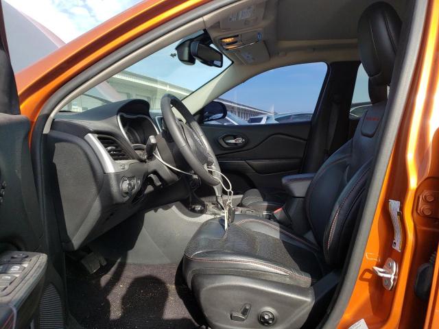 1C4PJMBSXGW241539 - 2016 JEEP CHEROKEE TRAILHAWK ORANGE photo 7