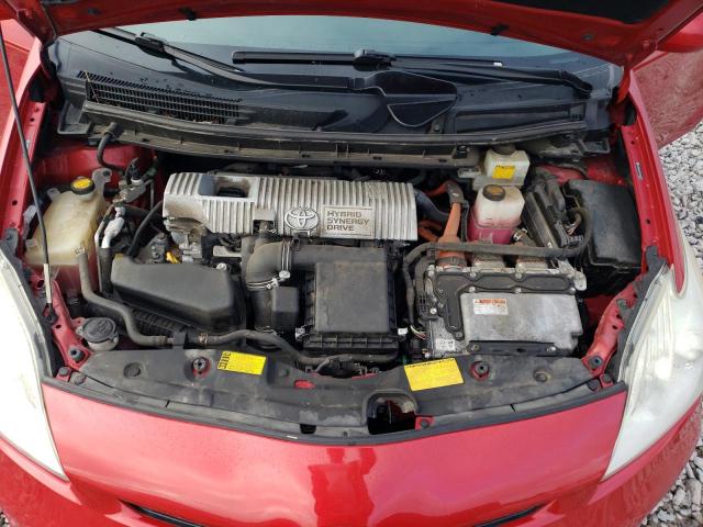 JTDKN3DUXC5495629 - 2012 TOYOTA PRIUS RED photo 11