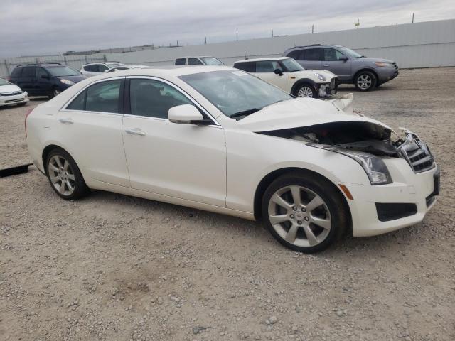 1G6AH5RX2E0151474 - 2014 CADILLAC ATS LUXURY WHITE photo 1