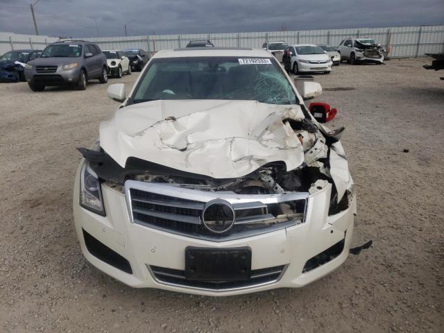 1G6AH5RX2E0151474 - 2014 CADILLAC ATS LUXURY WHITE photo 5