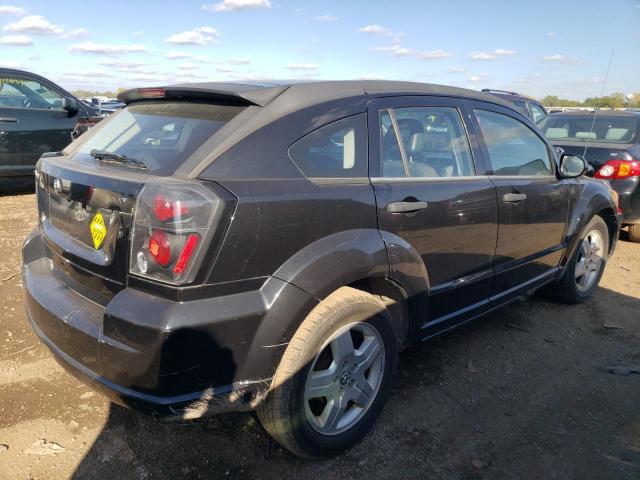 1B3HB28B28D784637 - 2008 DODGE CALIBER BLACK photo 3