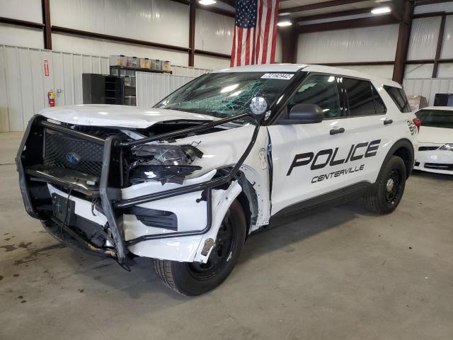 1FM5K8AB0NGA26641 - 2022 FORD EXPLORER POLICE INTERCEPTOR Weiß Foto 1