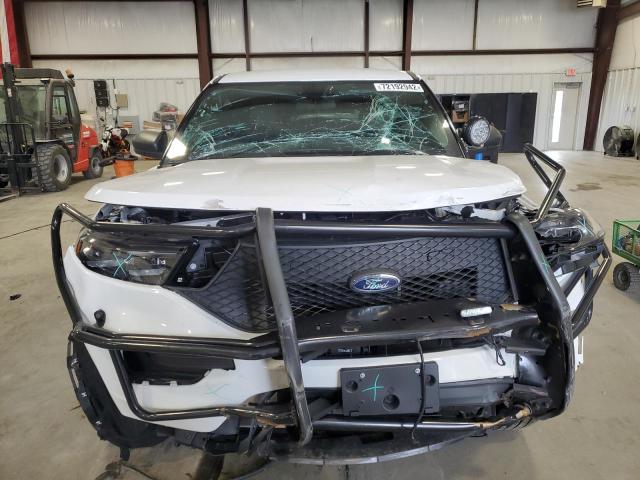 1FM5K8AB0NGA26641 - 2022 FORD EXPLORER POLICE INTERCEPTOR Weiß Foto 5