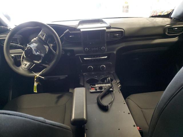 1FM5K8AB0NGA26641 - 2022 FORD EXPLORER POLICE INTERCEPTOR Weiß Foto 8