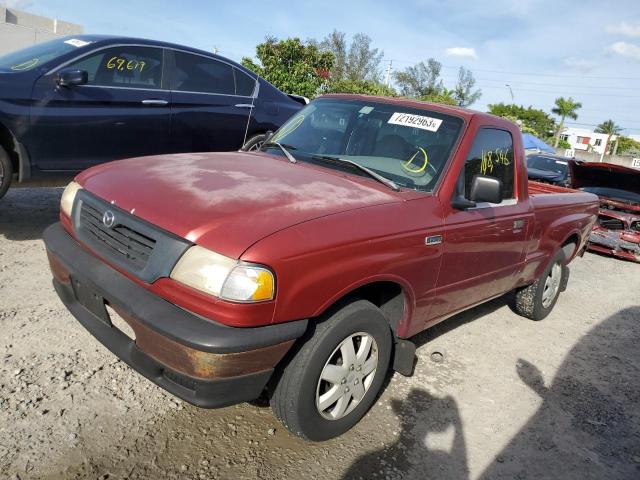 4F4YR12C1YTM23838 - 2000 MAZDA B2500 MAROON photo 1