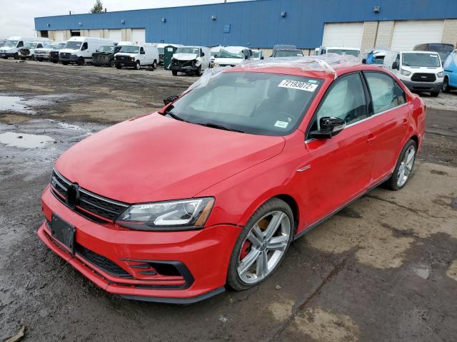 3VW4T7AJ5GM283668 - 2016 VOLKSWAGEN JETTA GLI RED photo 1