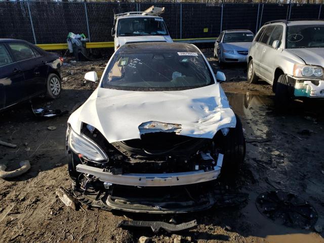 5YJSA1E50NF471509 - 2022 TESLA MODEL S WHITE photo 5