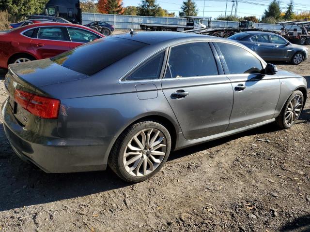 WAUHGAFC9EN063241 - 2014 AUDI A6 PRESTIGE GRAY photo 3