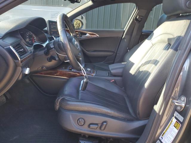 WAUHGAFC9EN063241 - 2014 AUDI A6 PRESTIGE GRAY photo 7